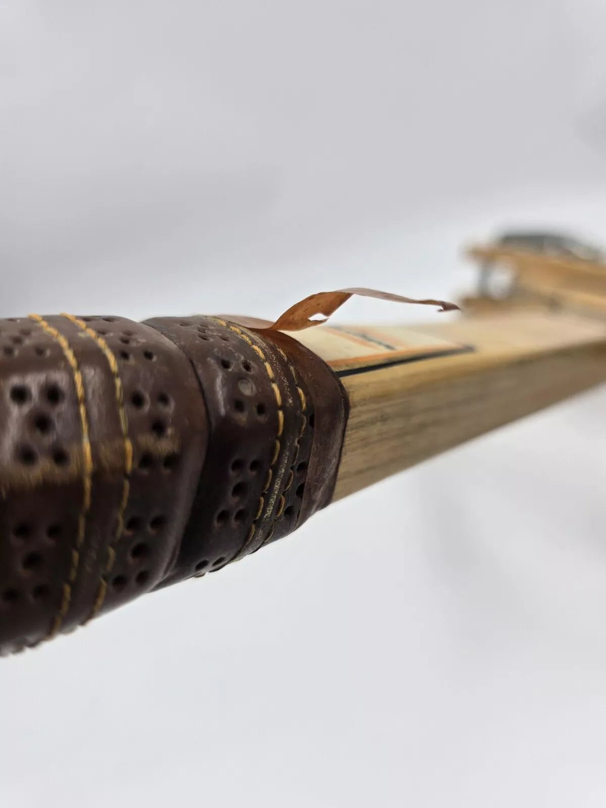 VINTAGE MACGREGOR "FLEETWOOD" WOODEN TENNIS RACQUET. With Dunlop Protector
