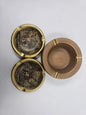 Vintage Gold Giotto Florentine Ashtray Italy pottery ceramic dish Set of 3