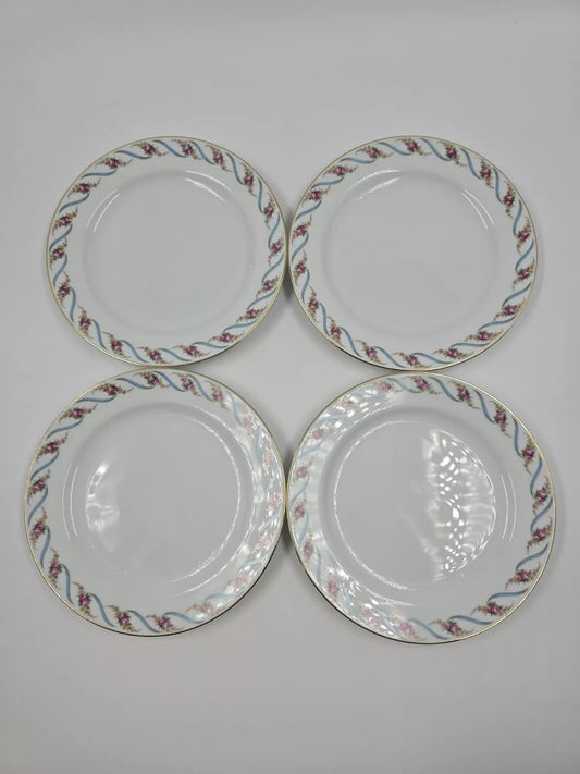 Noritake Maywood Salad Plate 449688 7 5/8 Inch Set of 4