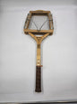 VINTAGE MACGREGOR "FLEETWOOD" WOODEN TENNIS RACQUET. With Dunlop Protector