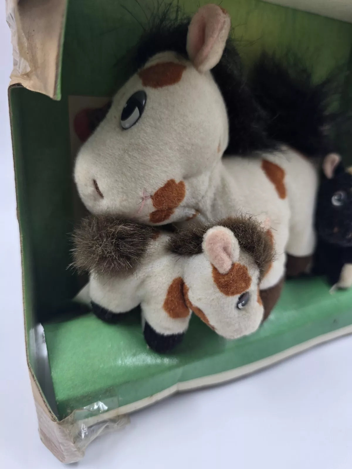 Vintage Pound Puppies Pound Ponies Set of 3 Galoob 1997 With Adoption Papers