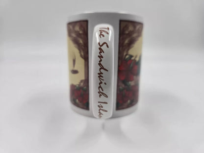 The Sandwich Islands Hawaii Island Chain Collectible Coffee Mug