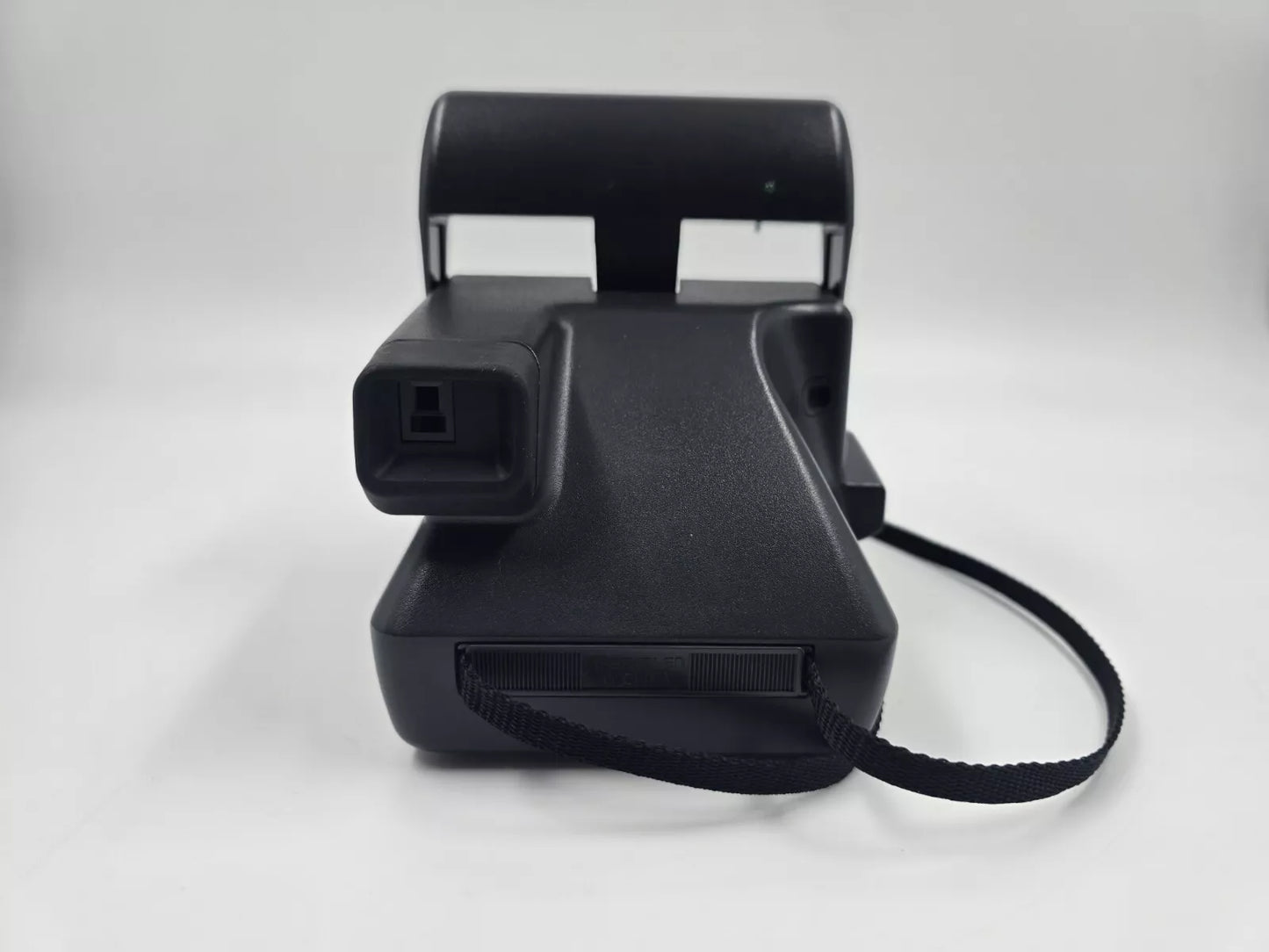 Polaroid One Step Close-Up 600 Instant Film Camera With Strap Working Flash Vtg