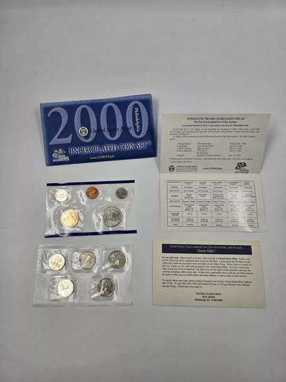 Uncirculated U.S Mint 1985-2002 Comes with Everything Pictured (See Photos)