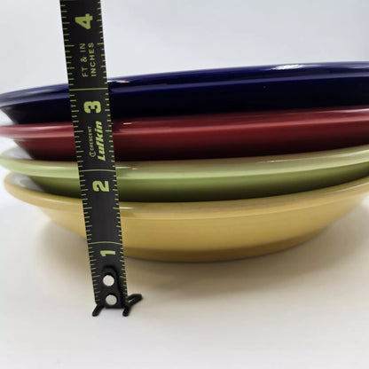 Lot Of 4 9" Ceramic Plates-MUNCHIES GOODIES TREATS YUMMY.