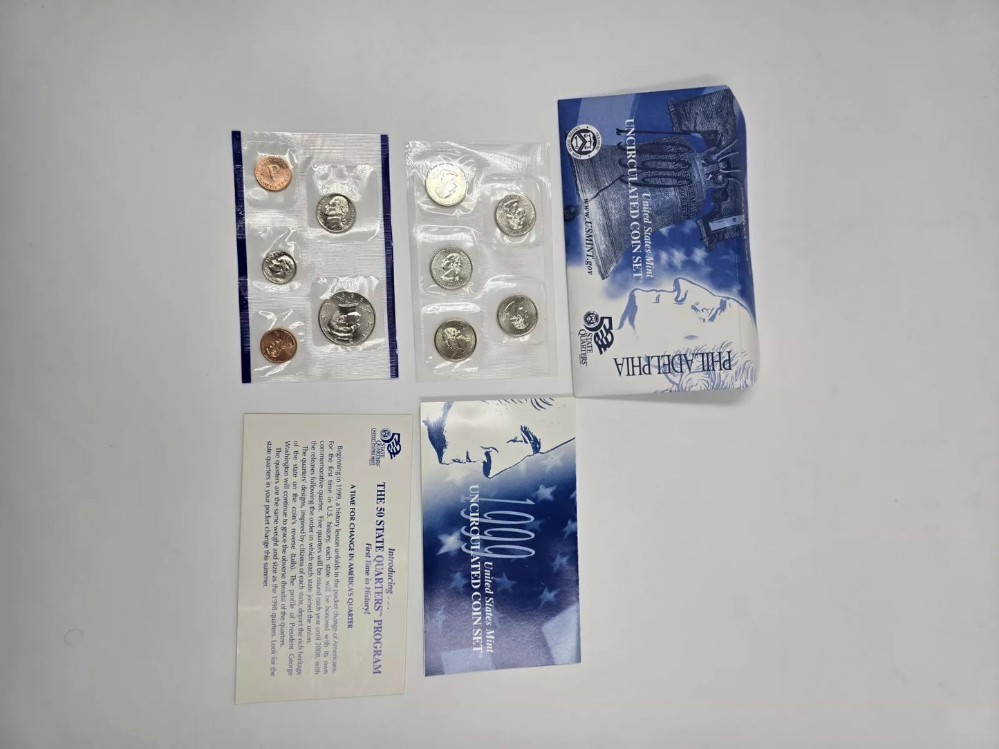 Uncirculated U.S Mint 1985-2002 Comes with Everything Pictured (See Photos)