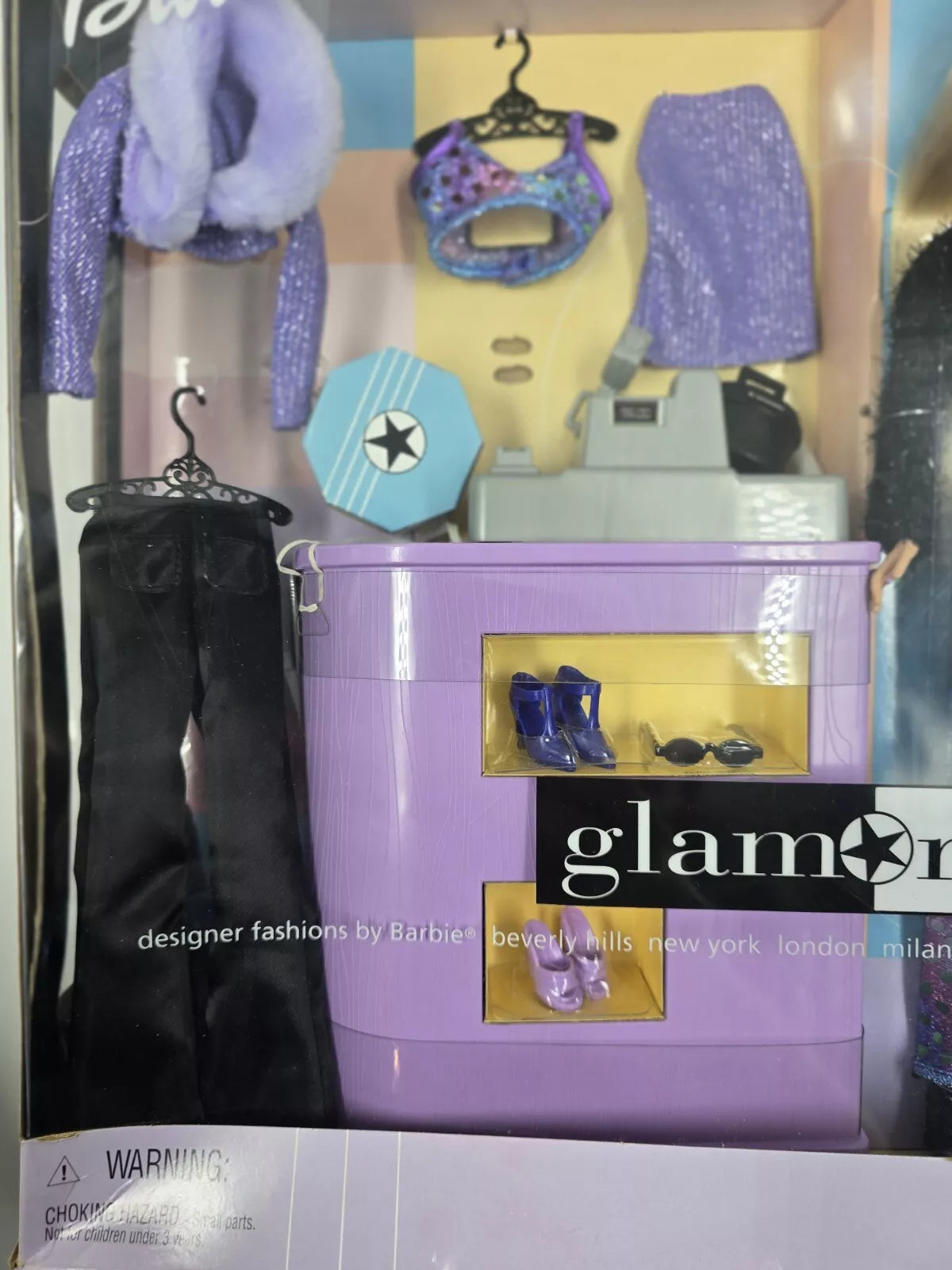 Mattel 1999 Barbie GlamOrama Special Edition Fashion Giftset #26400 NIB (READ)