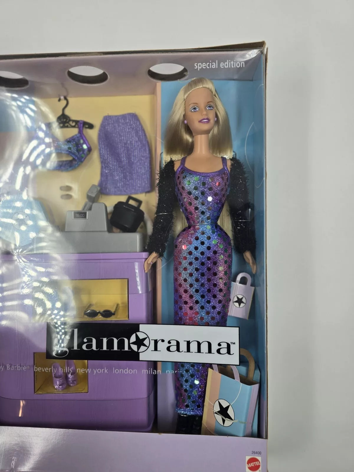 Mattel 1999 Barbie GlamOrama Special Edition Fashion Giftset #26400 NIB (READ)