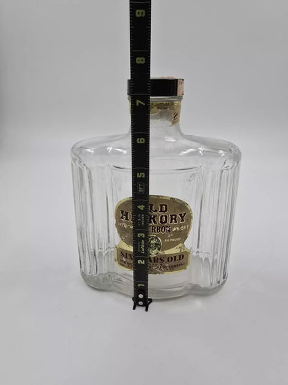 Old Hickory Bourbon 4/5 Quart 1946 Bottle and Lid Only