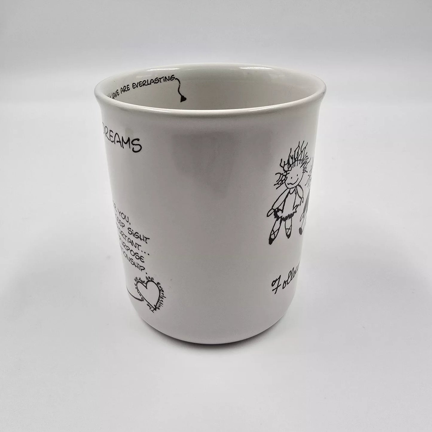 Follow your dreams ceramic mug Children of the Inner Light Marci Enesco