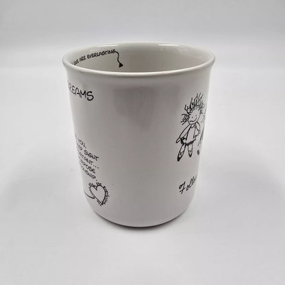 Follow your dreams ceramic mug Children of the Inner Light Marci Enesco