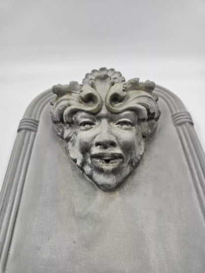 Large Plaster Wall Fountain Antique Style Art Gothic/Angel/Demon/Gargoyle