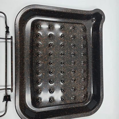 New Vulcan Ash-Infused Non-Stick Roasting Pan 693581