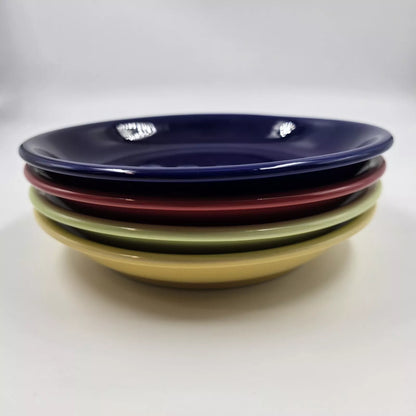 Lot Of 4 9" Ceramic Plates-MUNCHIES GOODIES TREATS YUMMY.