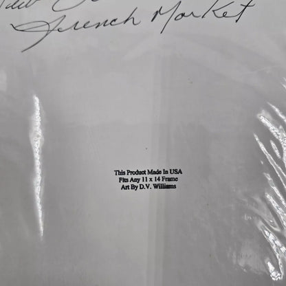 Vintage Donald V. Williams Signed, Limited Edition "Iwo Jima" Art Print
