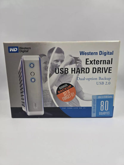 Western digital external usb hard drive 80 gb wd800b015-RNN