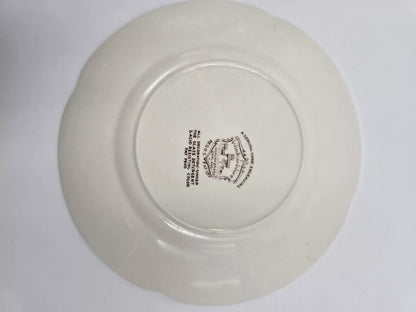 Johnson Bros. England Windsor Ware Dover Brown 6 3/8 Inch Bread and Butter Plate