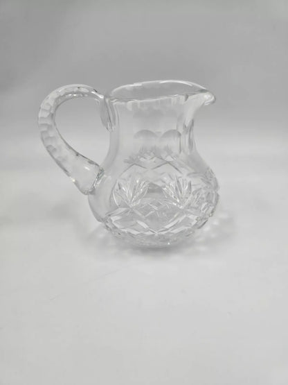 Illusions Essex 8 oz. Pitcher 24% Full Lead Hand Cut Crystal Pitcher Poland