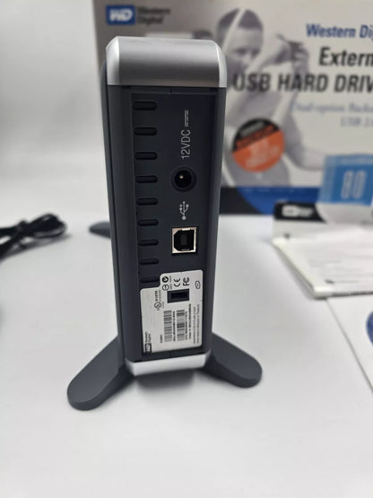 Western digital external usb hard drive 80 gb wd800b015-RNN