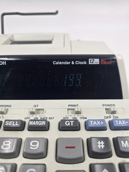 Canon Calculator P170-DH Clock & Calendar Color Print 12 Digits Electric 10 Key