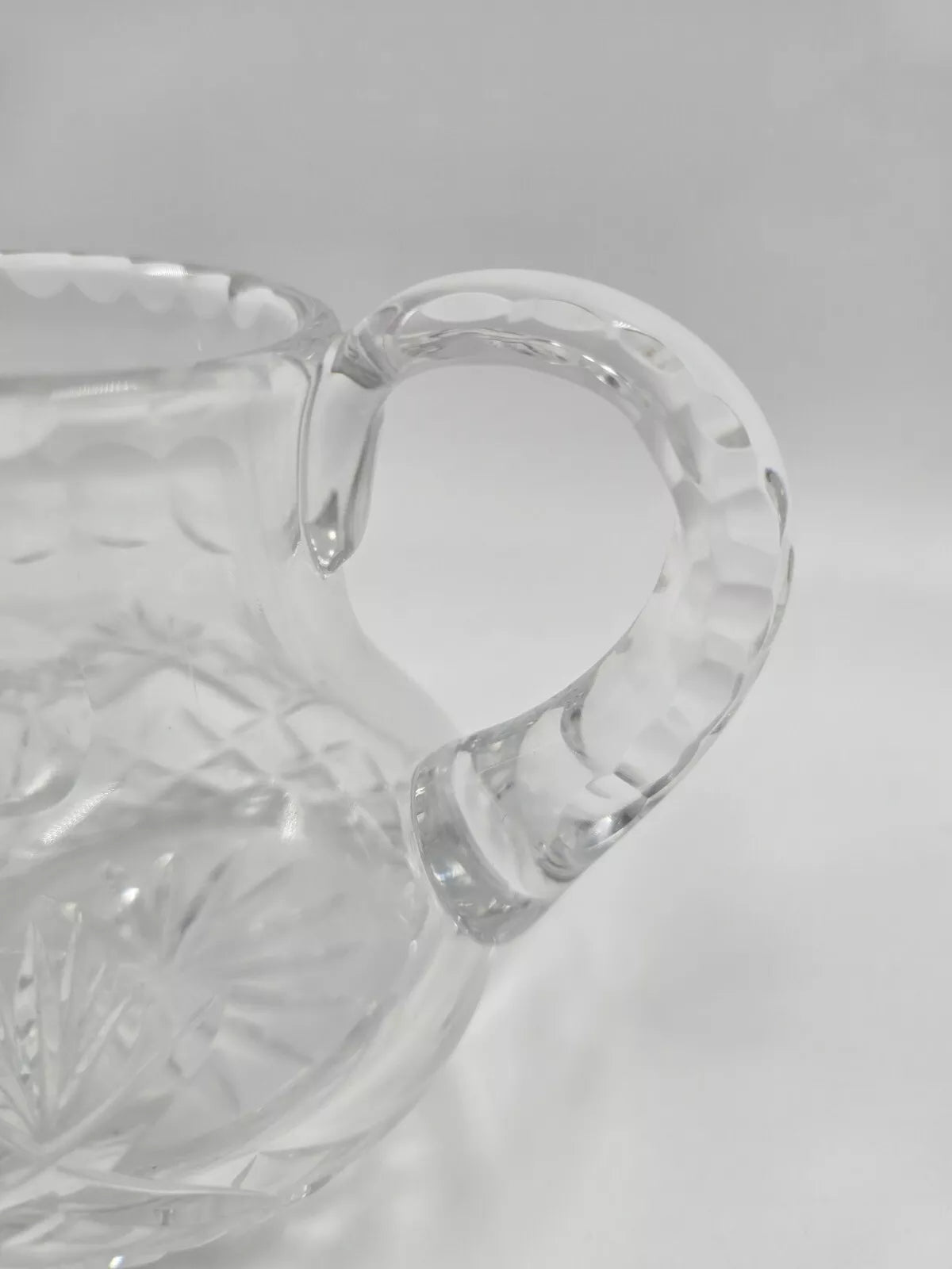Illusions Essex 8 oz. Pitcher 24% Full Lead Hand Cut Crystal Pitcher Poland