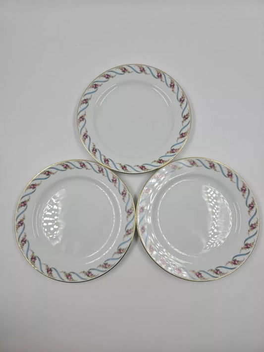 Noritake Maywood Salad Plate 449688 7 5/8 Inch Set of 3