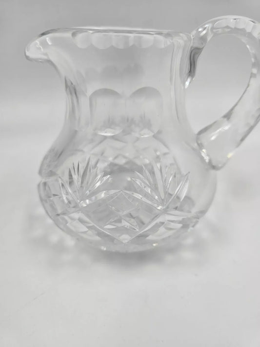 Illusions Essex 8 oz. Pitcher 24% Full Lead Hand Cut Crystal Pitcher Poland