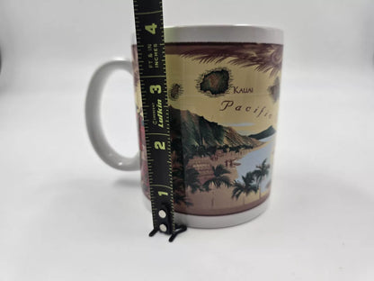 The Sandwich Islands Hawaii Island Chain Collectible Coffee Mug