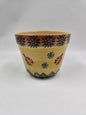 Vintage Italian Handpainted Pottery Planter Pot 5" Ladybugs