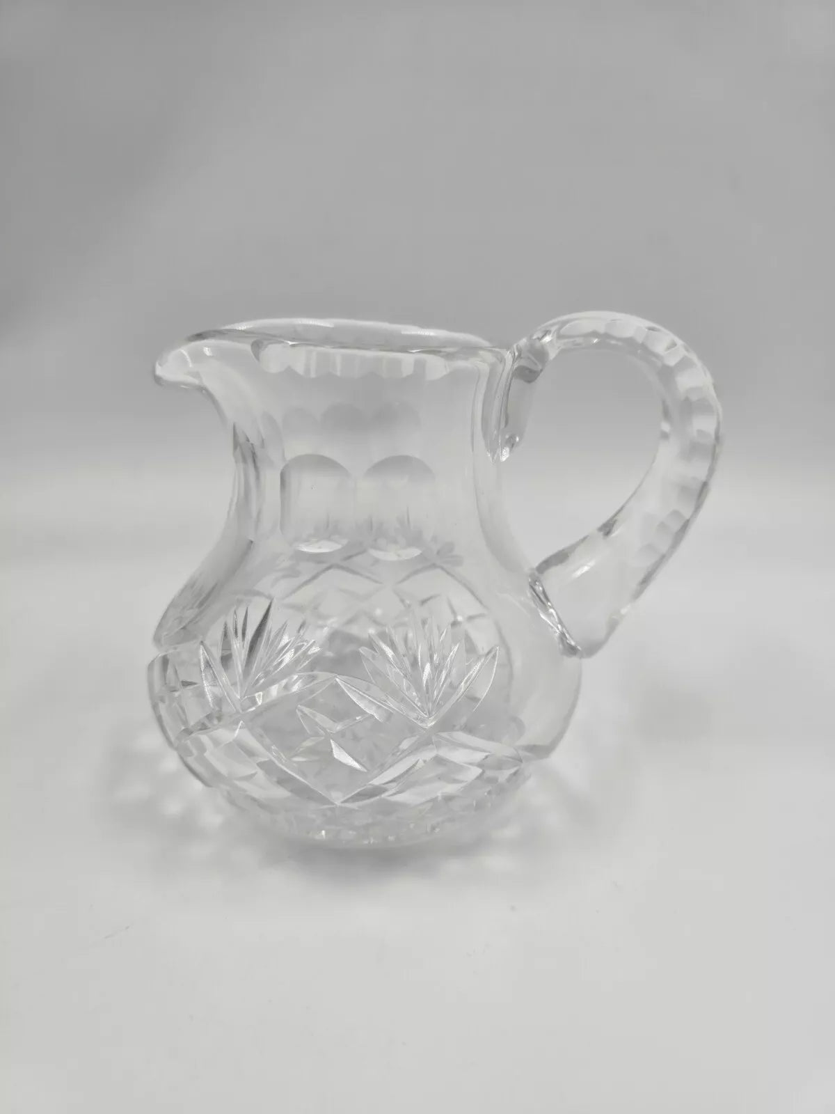Illusions Essex 8 oz. Pitcher 24% Full Lead Hand Cut Crystal Pitcher Poland